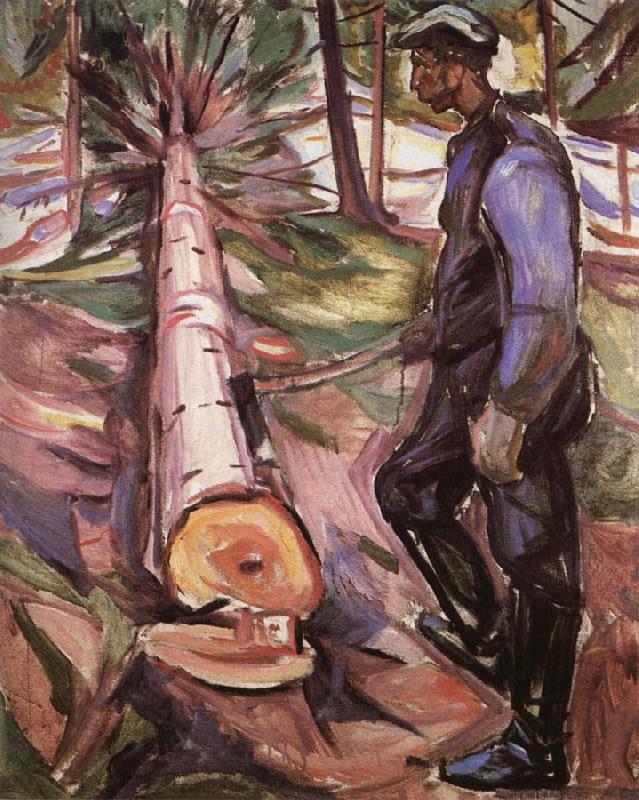 Edvard Munch Timberjack